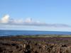 Looking towards the ocean from the spur trail across lava