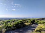 Ka'alu'alu road descending to the coast