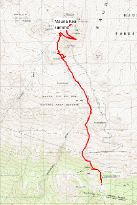 Trail map