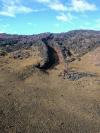 Lava trench (collapsed tube?)