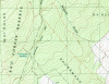 Topo map of area
